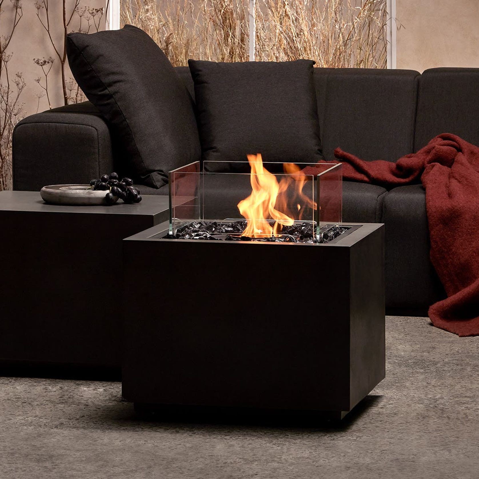 Ecosmart Ethanol Sidecar 24 Fire Pit Table gallery detail image