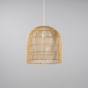 Natural Rattan Cane Wicker Pendant Light - Siena - 2 Sizes gallery detail image