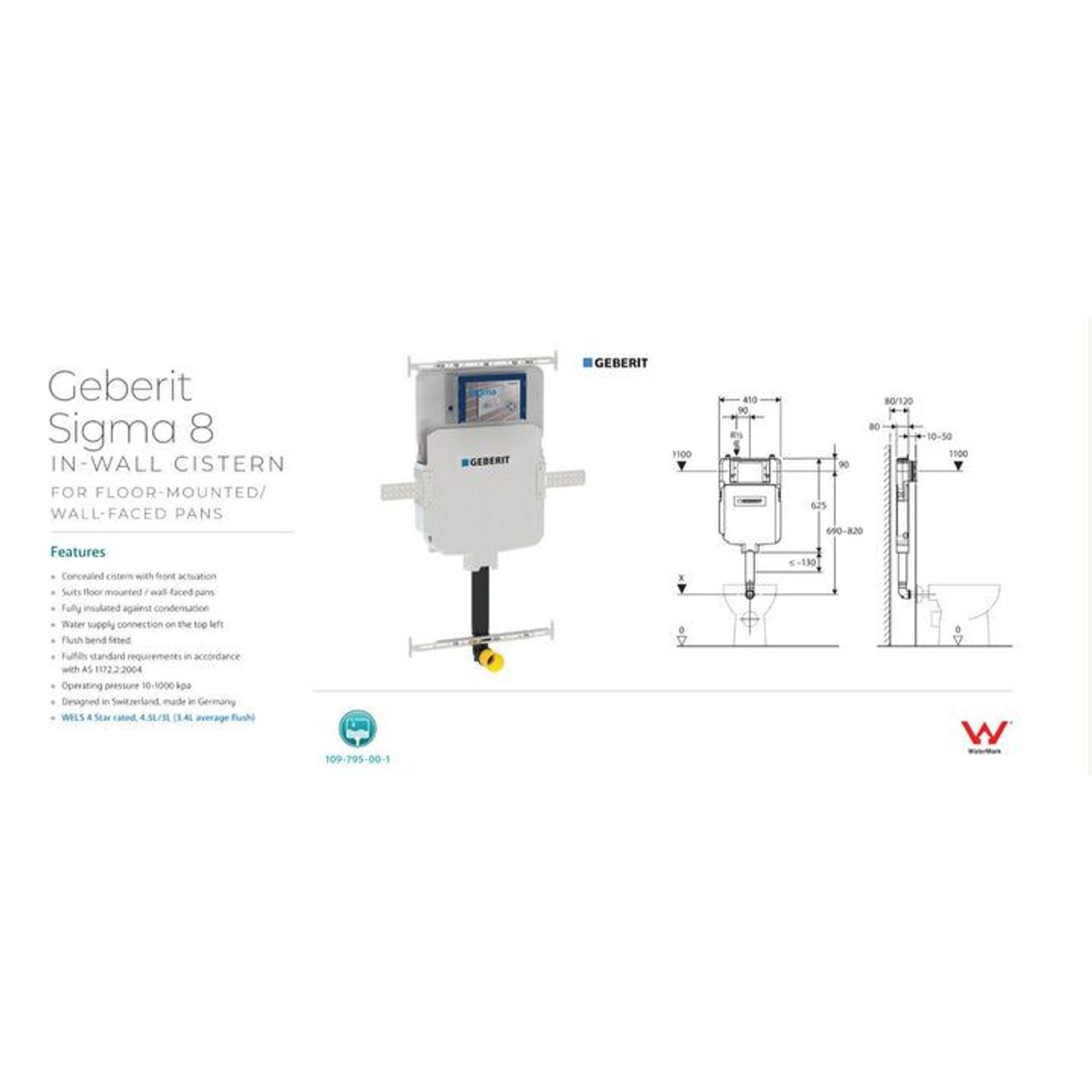 Fifth Avenue Vega Matte White Toilet Pan gallery detail image