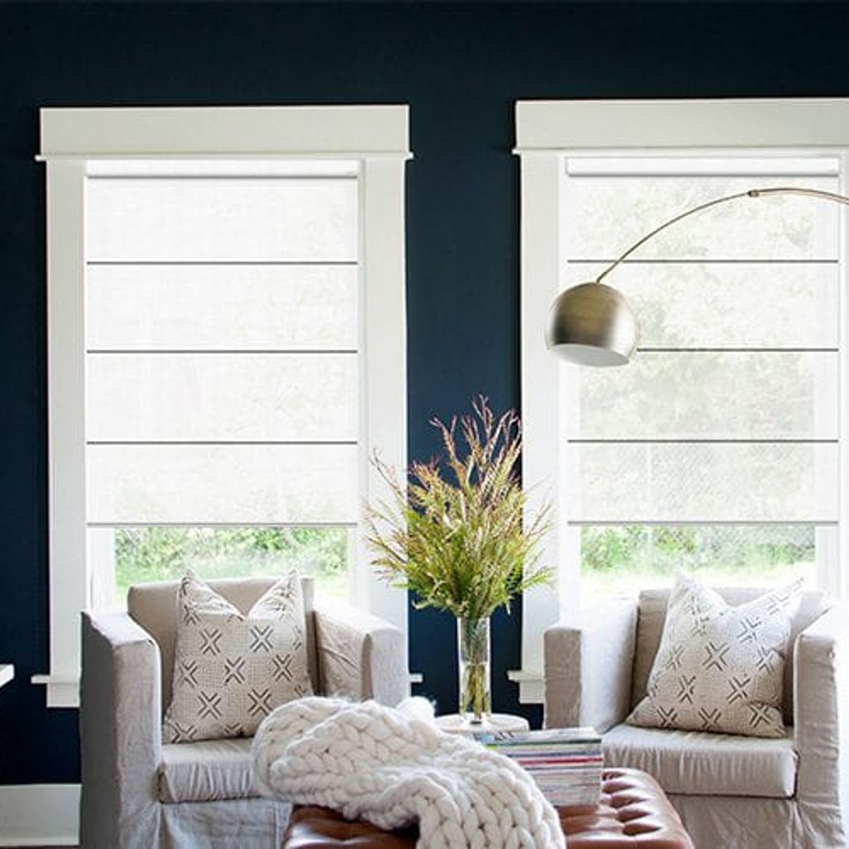 Signature Light Filter Roman Blinds gallery detail image