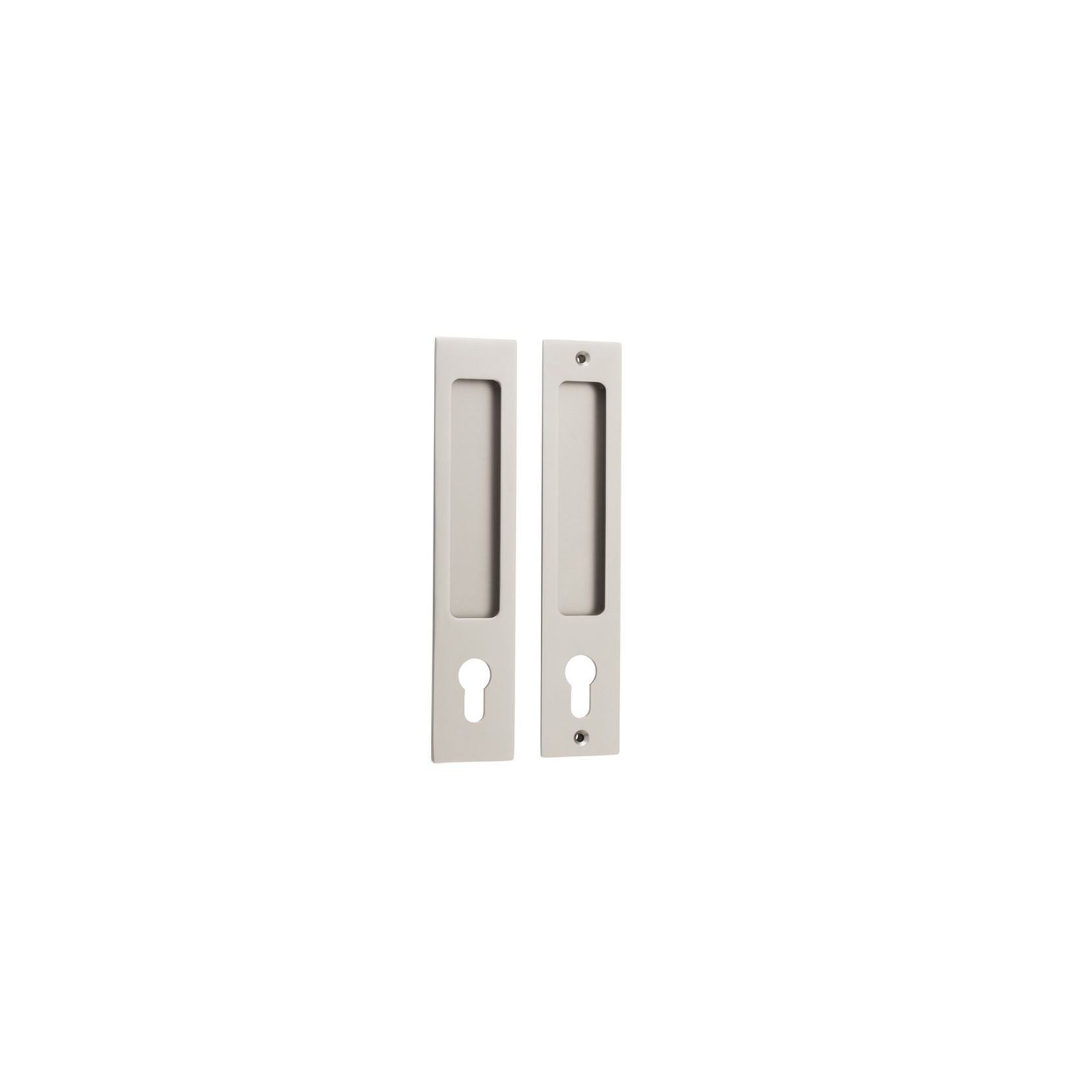 Sliding Door Pull Rectangular Euro Lock gallery detail image