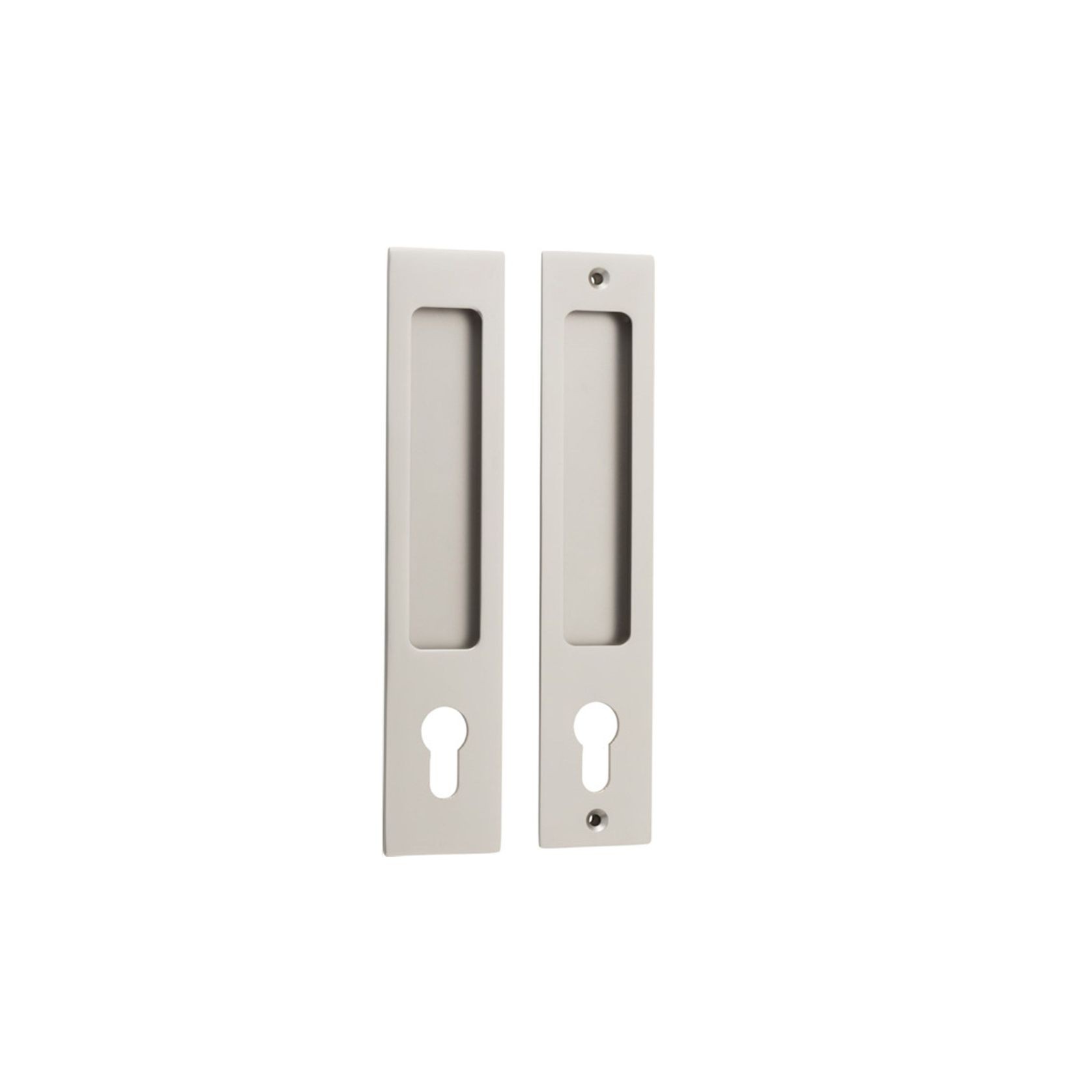 Sliding Door Pull Rectangular Euro Lock gallery detail image