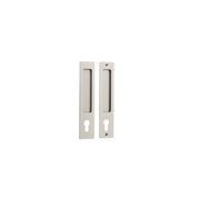 Sliding Door Pull Rectangular Euro Lock gallery detail image