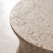 Sindri Lightweight Shell Finish Side Table gallery detail image