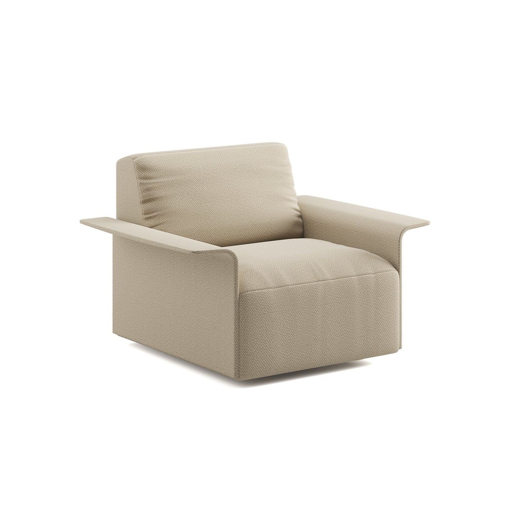 Sistema Floor Armchair - Upholstered Armrest gallery detail image