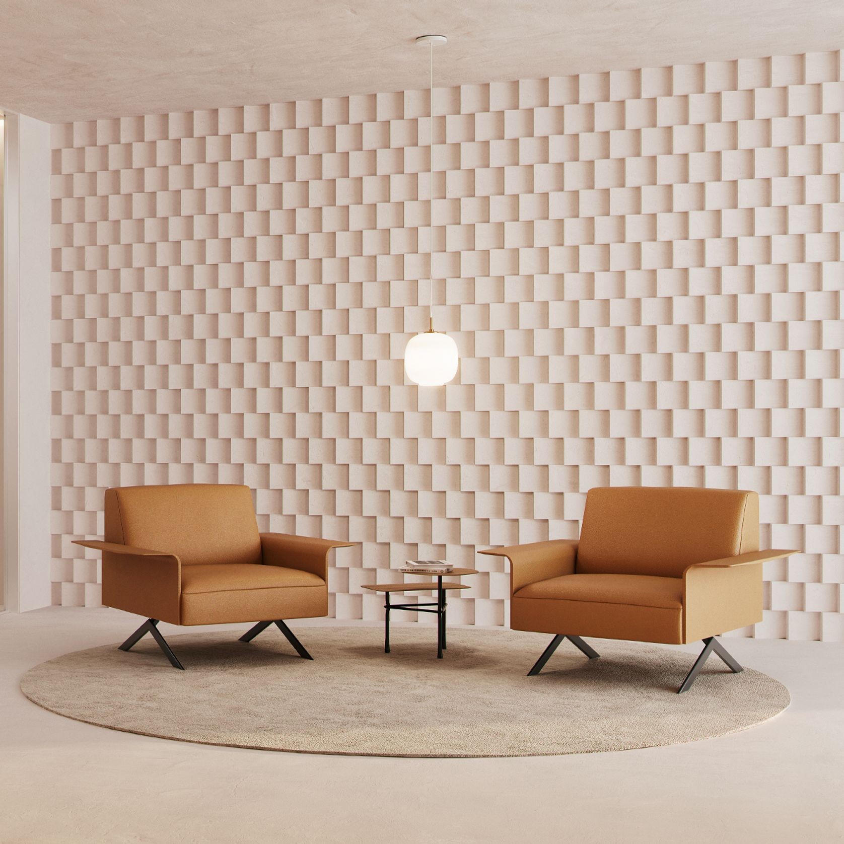 Sistema Legs Armchair - Curved Armrest gallery detail image