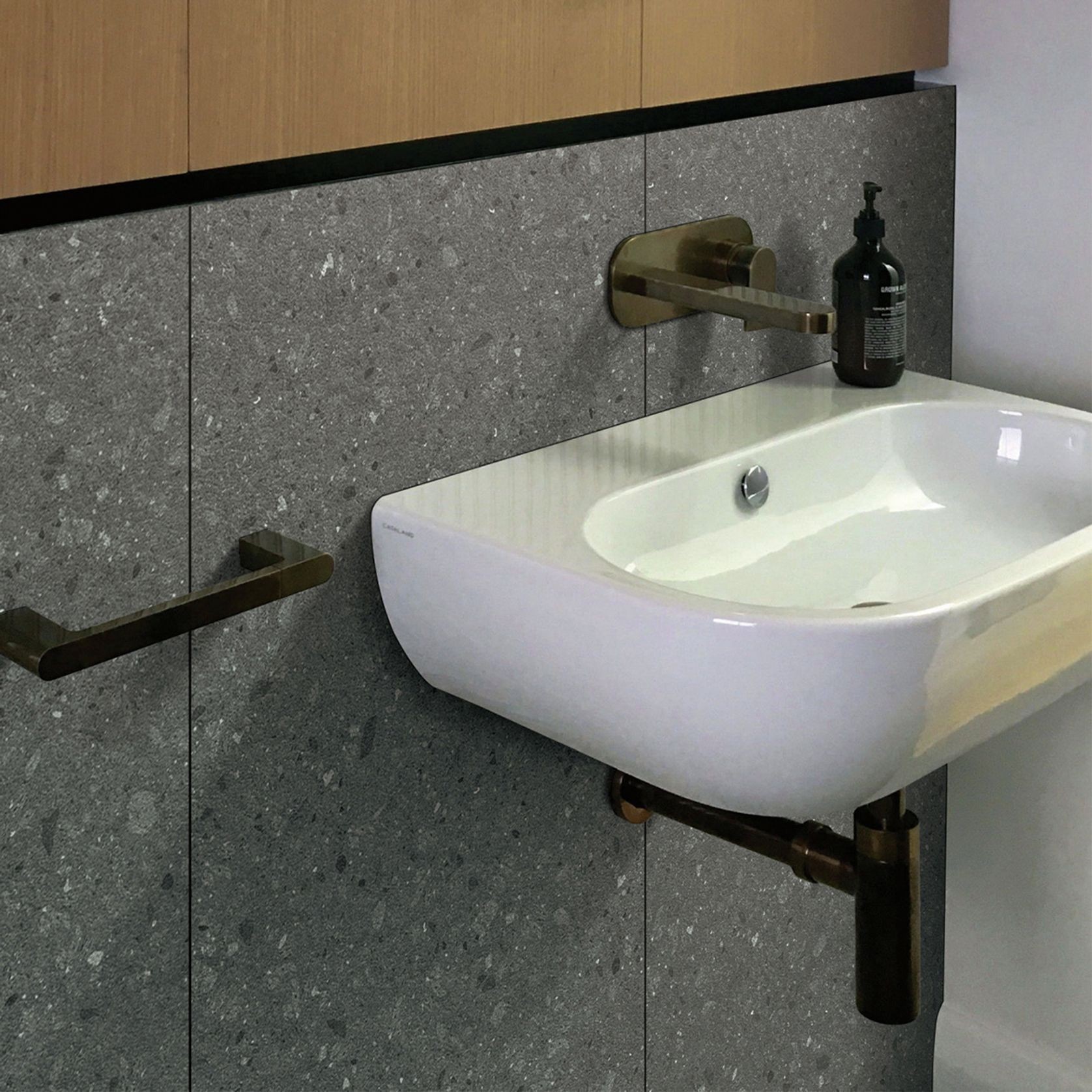 Gravilla Charcoal | Perini Tiles gallery detail image