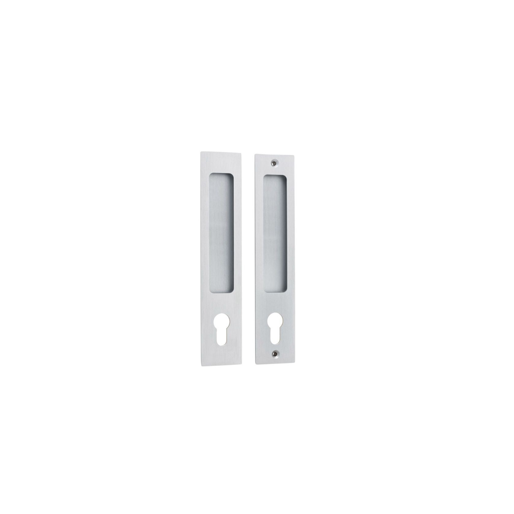 Sliding Door Pull Rectangular Euro Lock gallery detail image