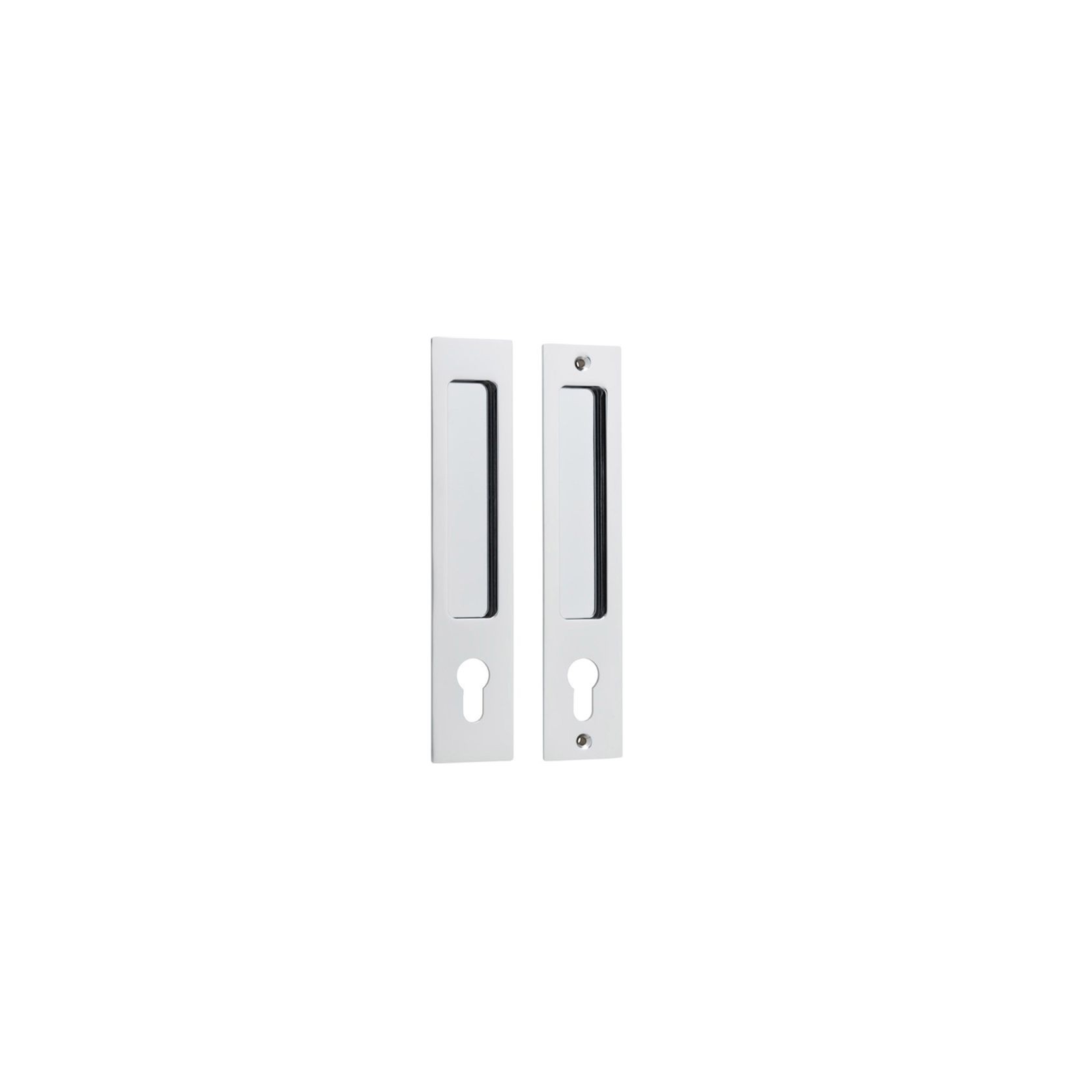 Sliding Door Pull Rectangular Euro Lock gallery detail image