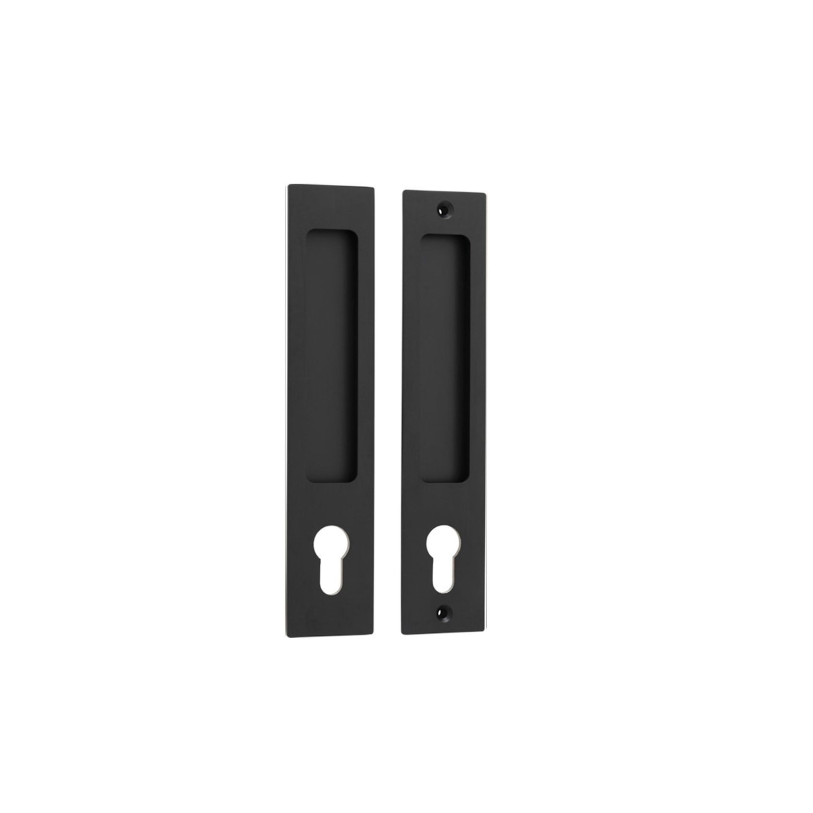 Sliding Door Pull Rectangular Euro Lock gallery detail image