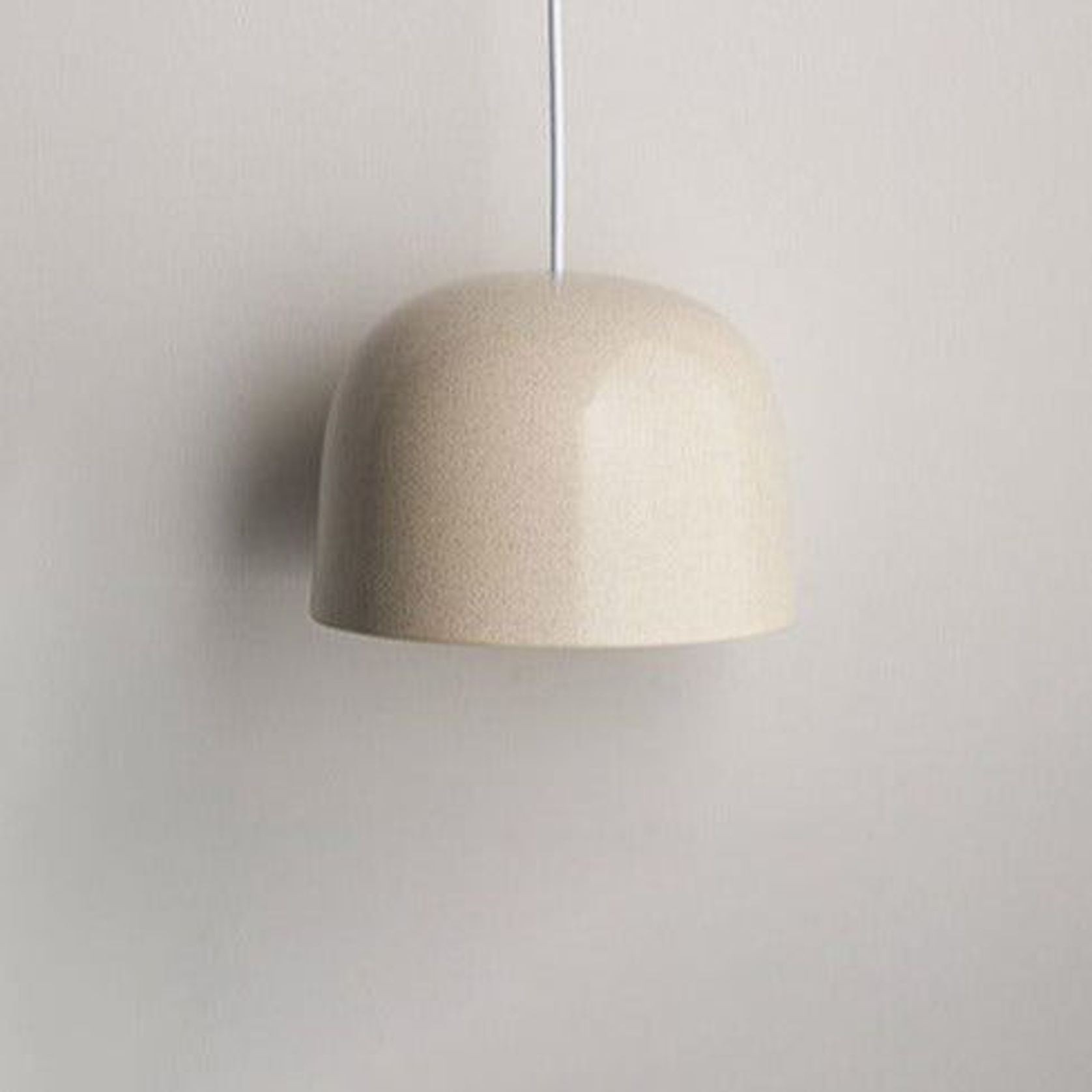 Ceramic Pendant Bell Light Small gallery detail image