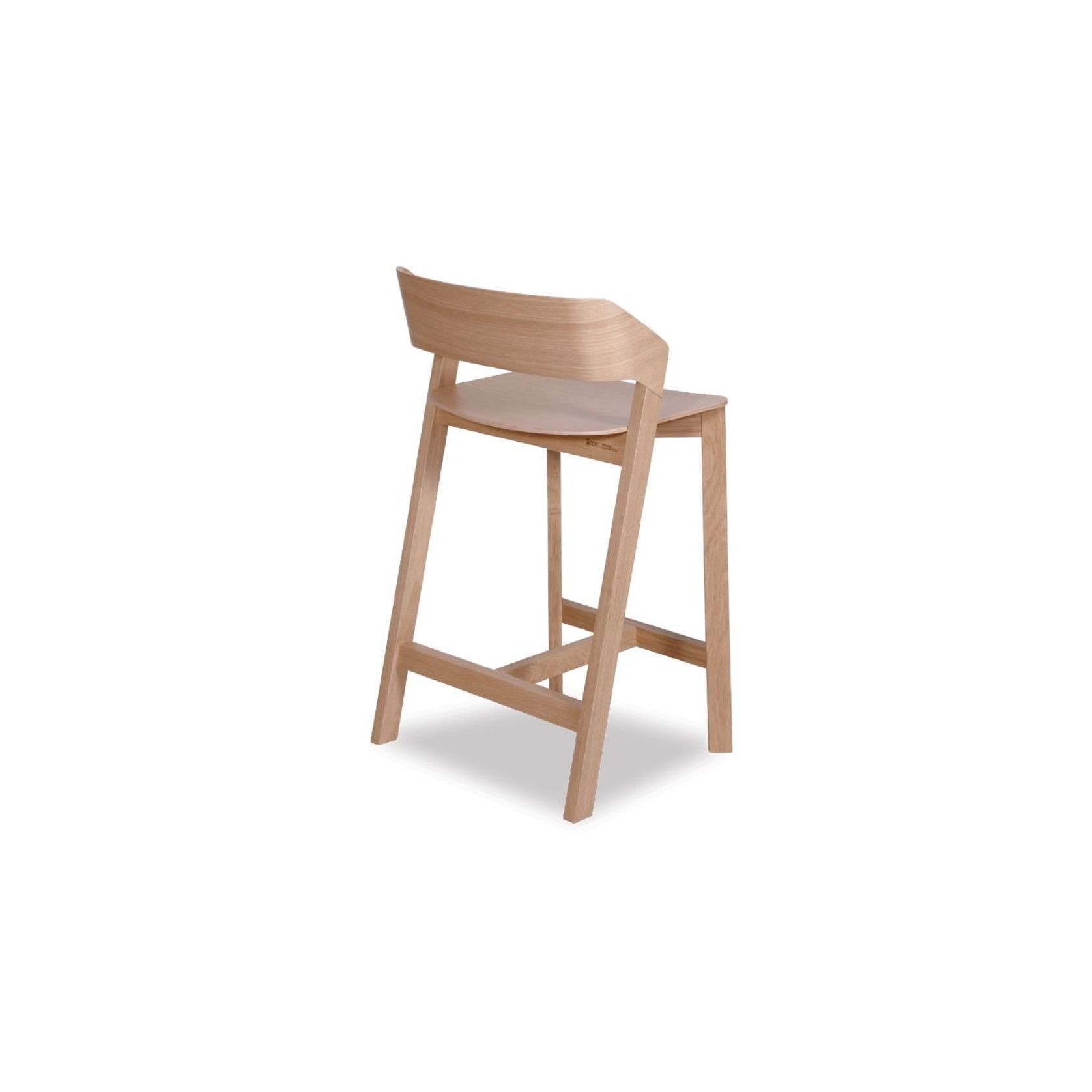 Merano Stool - Natural Oak - by TON gallery detail image