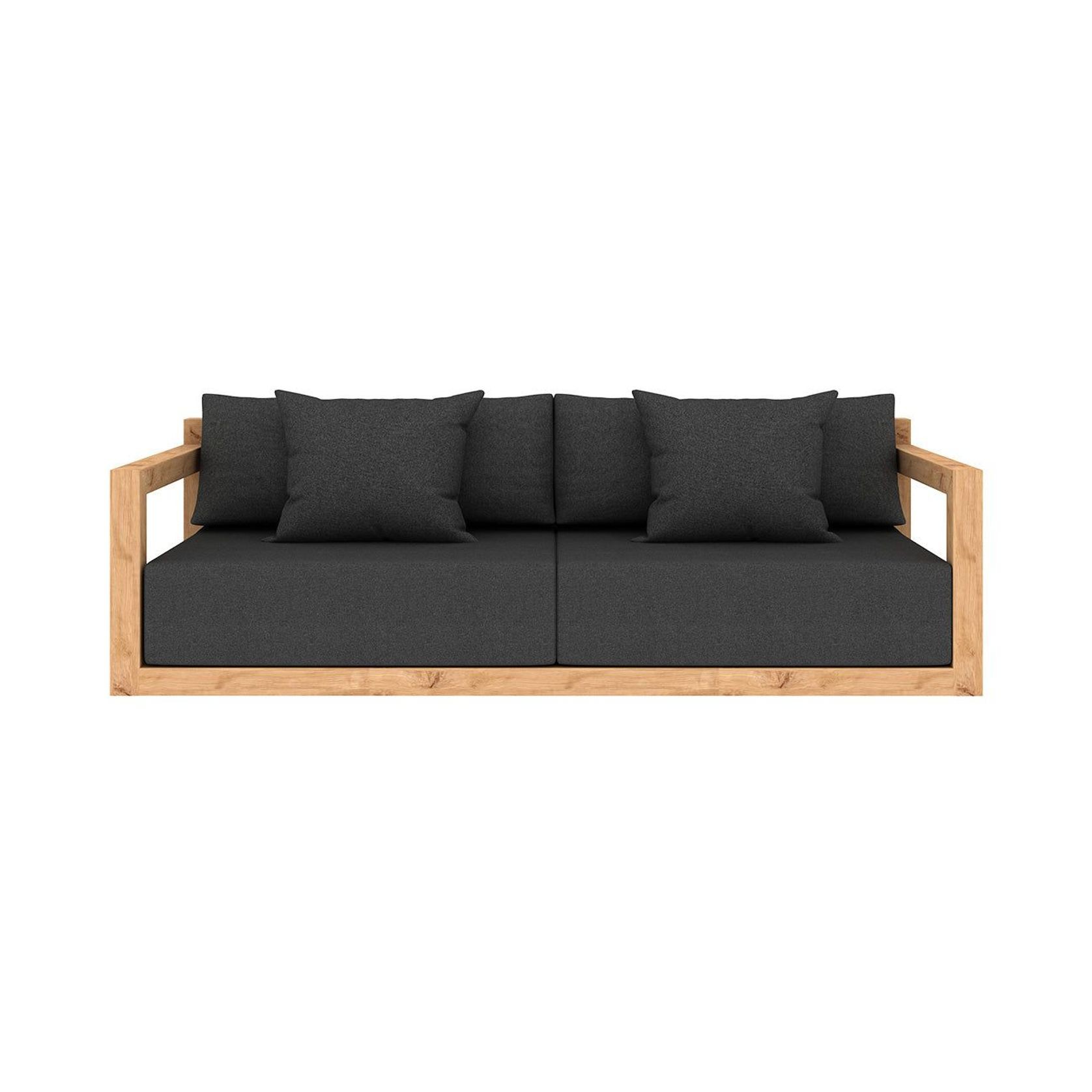 Ibis Outdoor Teak Three Seater Sofa gallery detail image