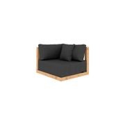 Ibis Outdoor Teak Corner Sofa gallery detail image