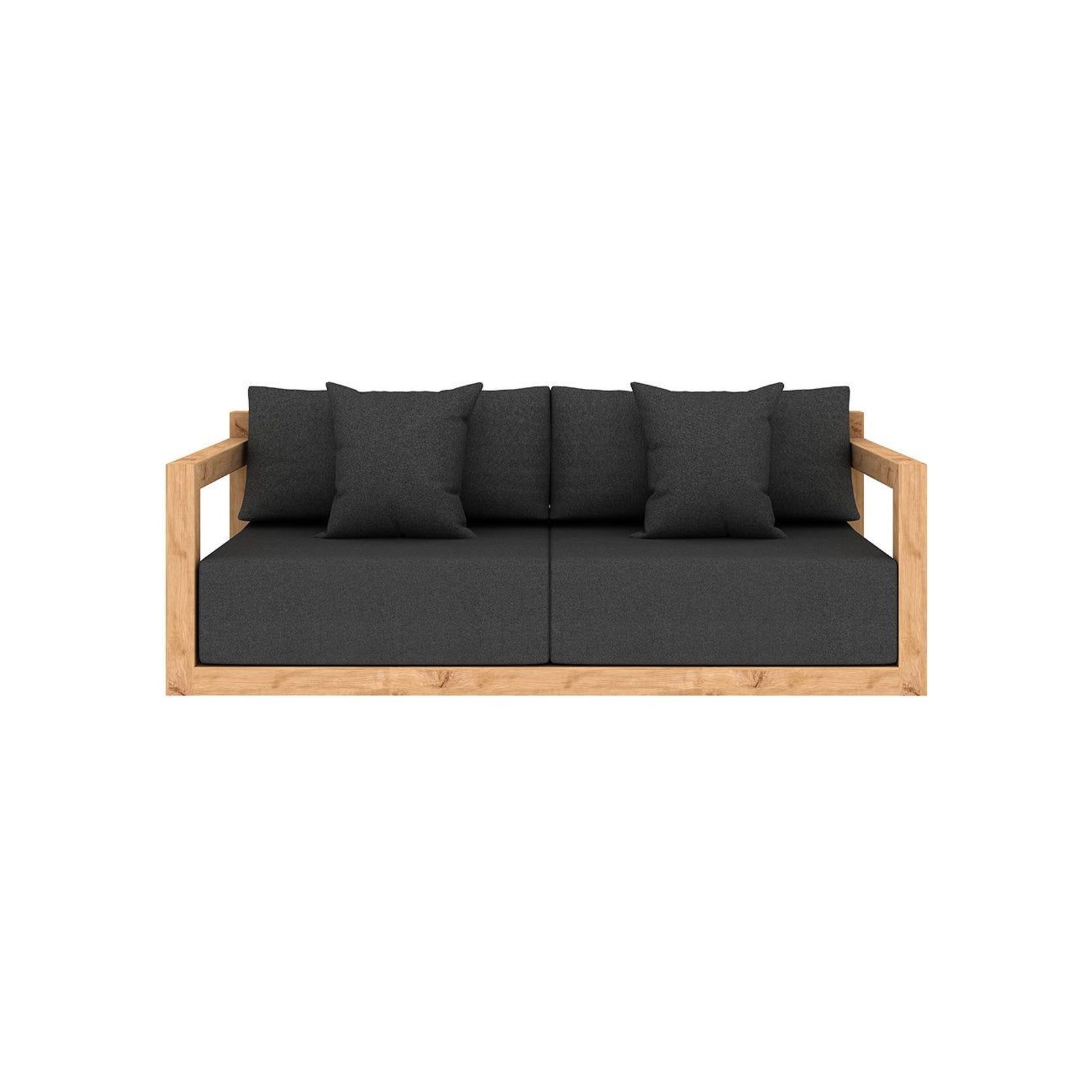 Ibis Outdoor Teak Loveseat Sofa gallery detail image