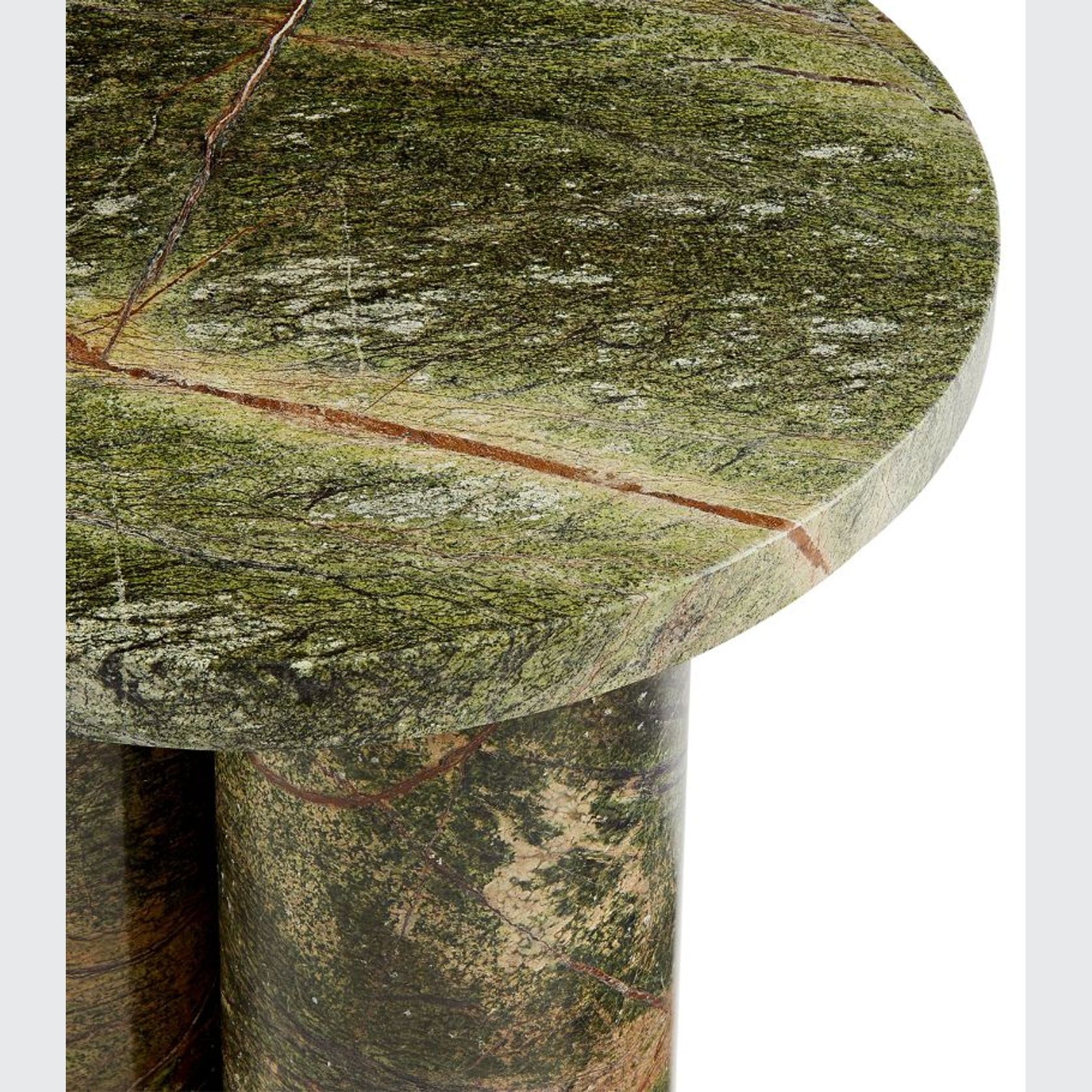 Soho Home | Tisbury Side Table | Jurassic Green gallery detail image