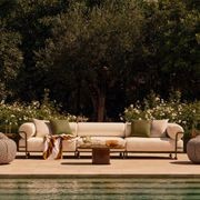 Soho Home | Gaspard Outdoor Sofa | Maria Flora Ash gallery detail image