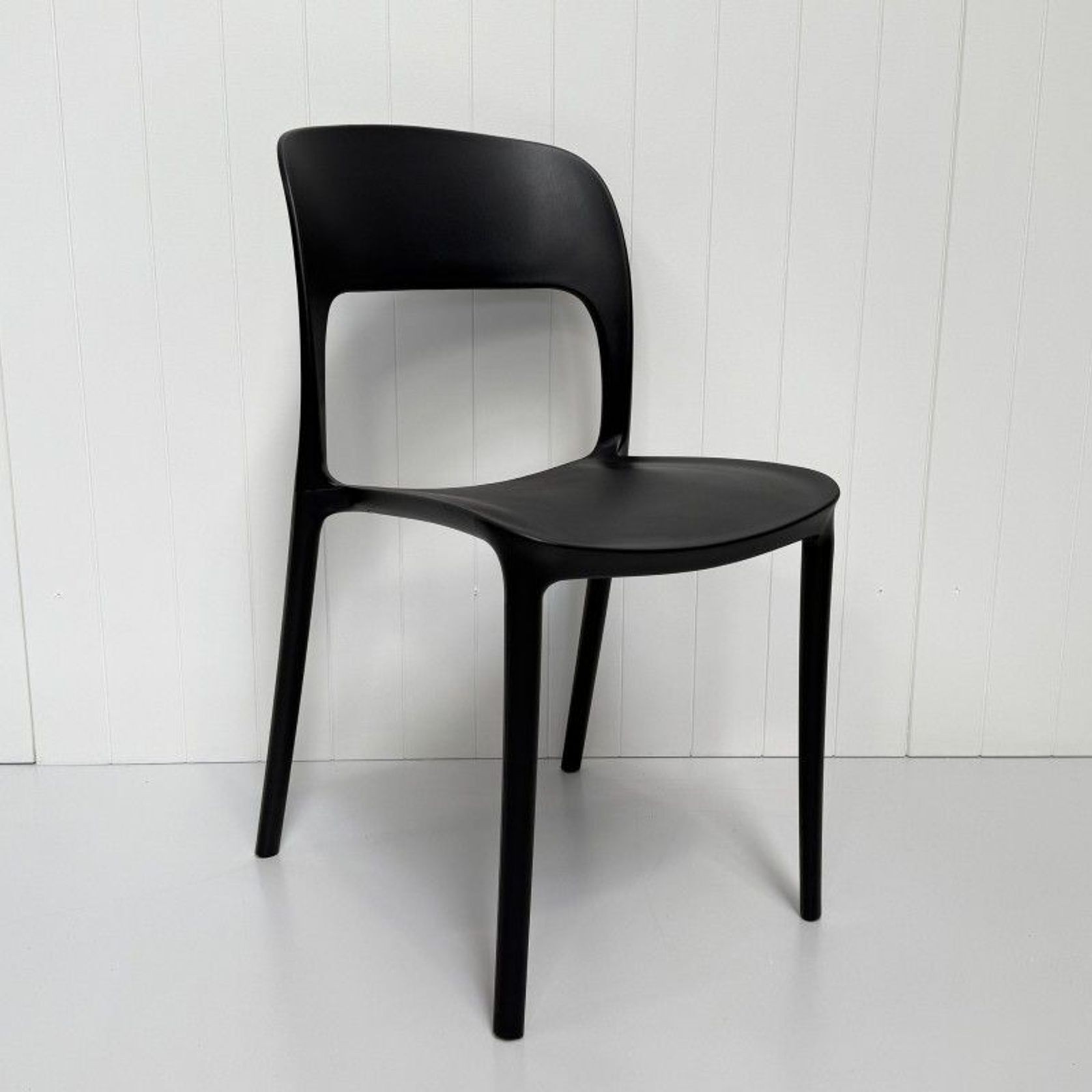 Sophie Resin Dining Chair - Black gallery detail image