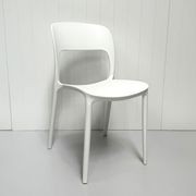 Sophie Resin Dining Chair - White gallery detail image