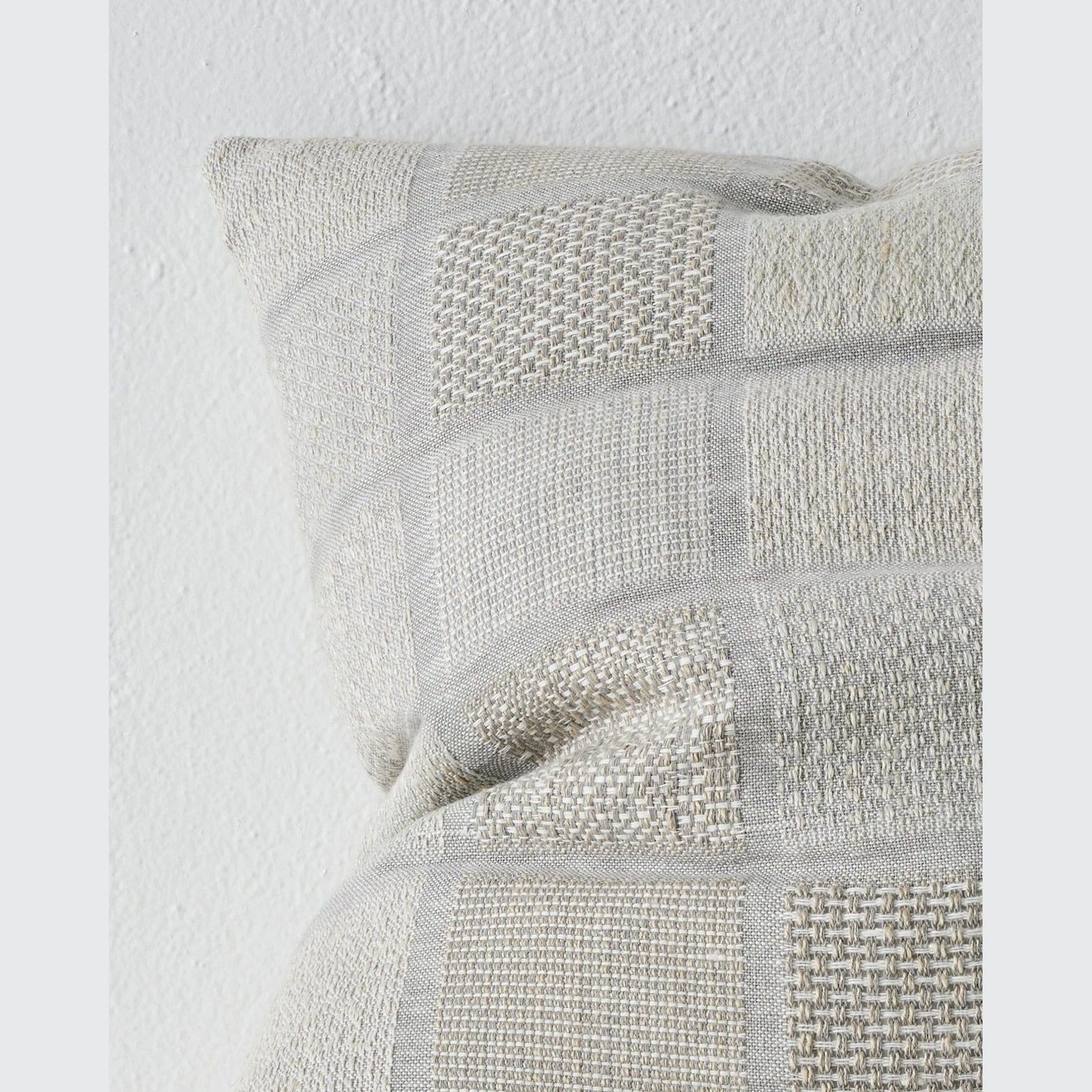 Weave Home Bodrum Cushion - Mist | 50 x 50cm gallery detail image