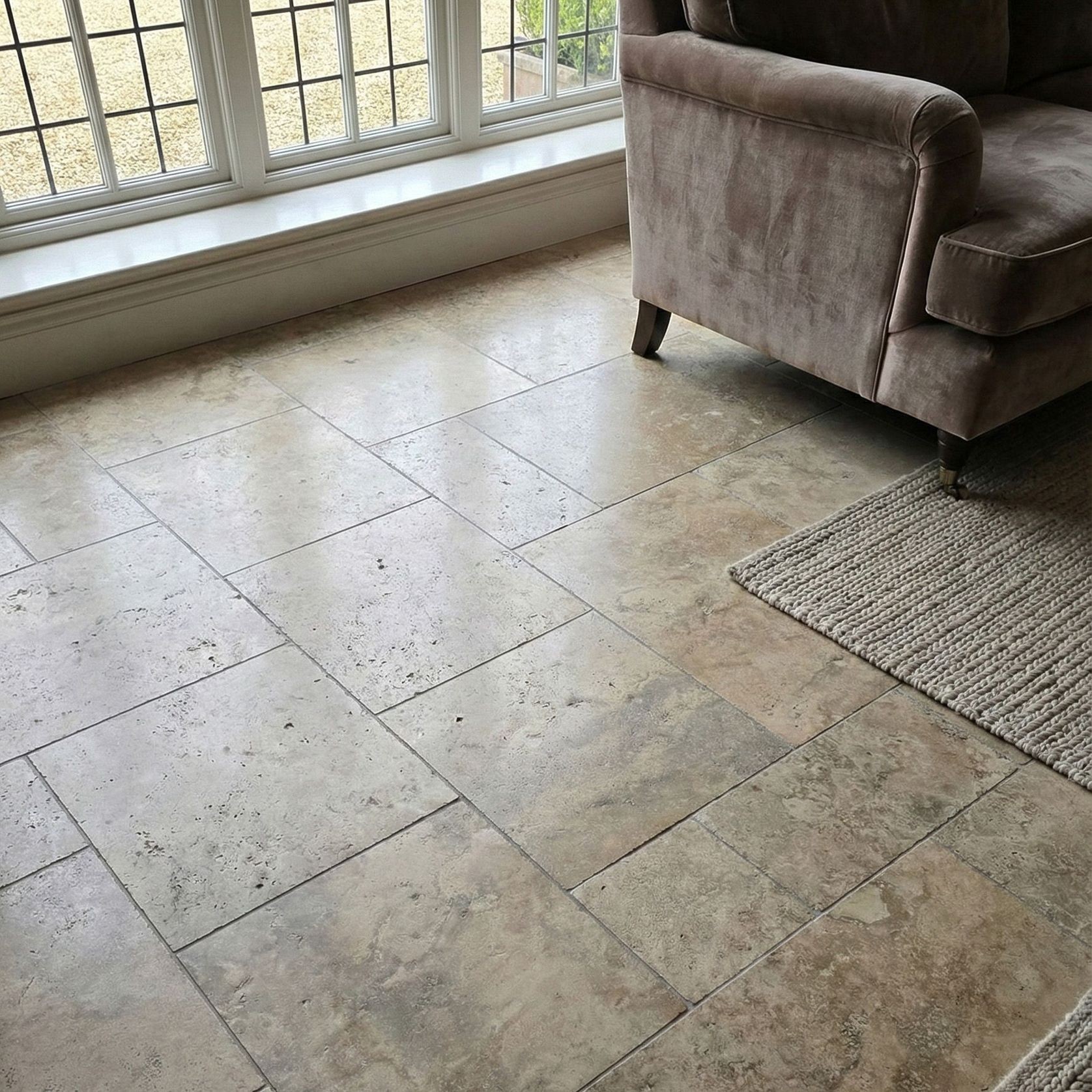 Sparta Latte Travertine Collection | Stone gallery detail image