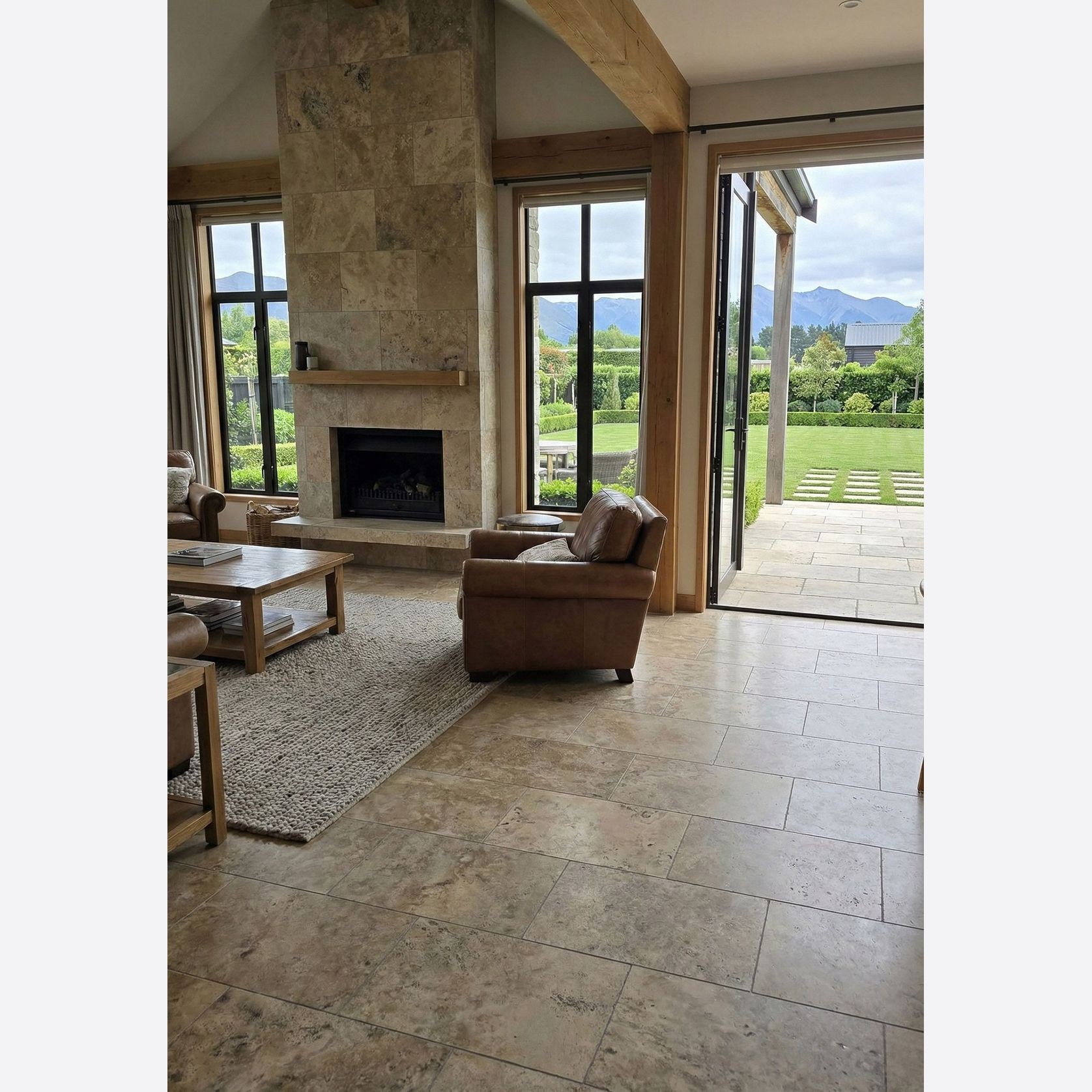 Sparta Latte Travertine Collection | Stone gallery detail image