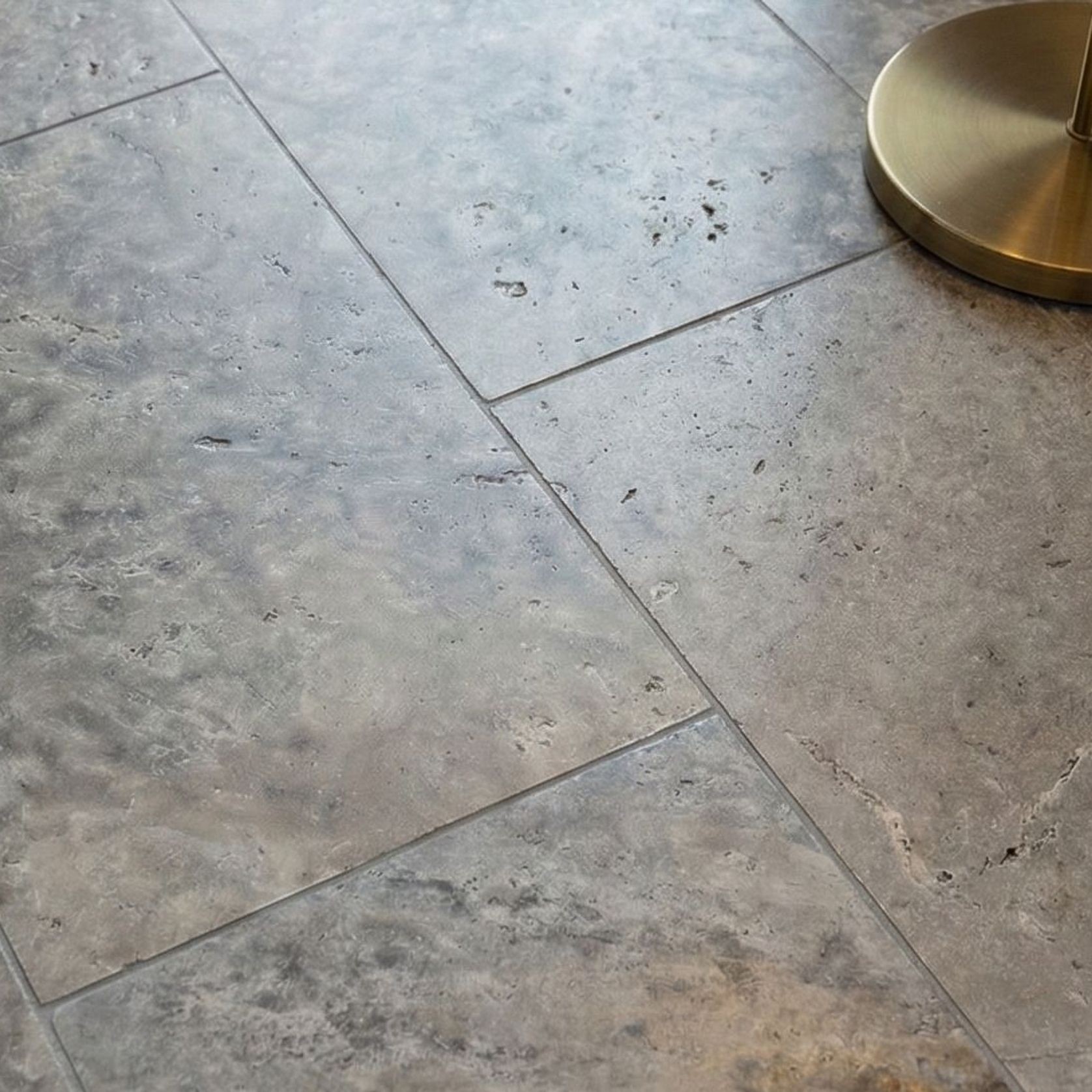 Sparta Silver Travertine Collection | Stone gallery detail image