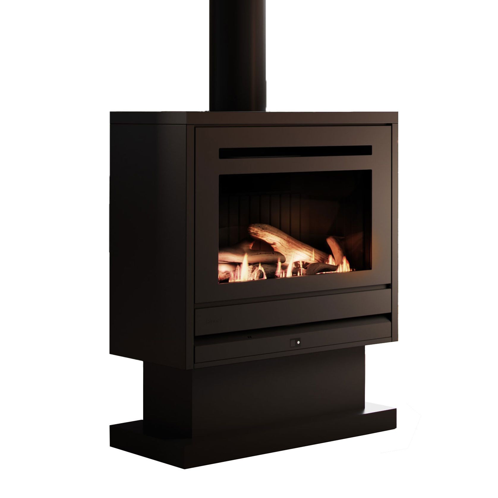 SS850 Gas Fireplace (Freestanding) gallery detail image