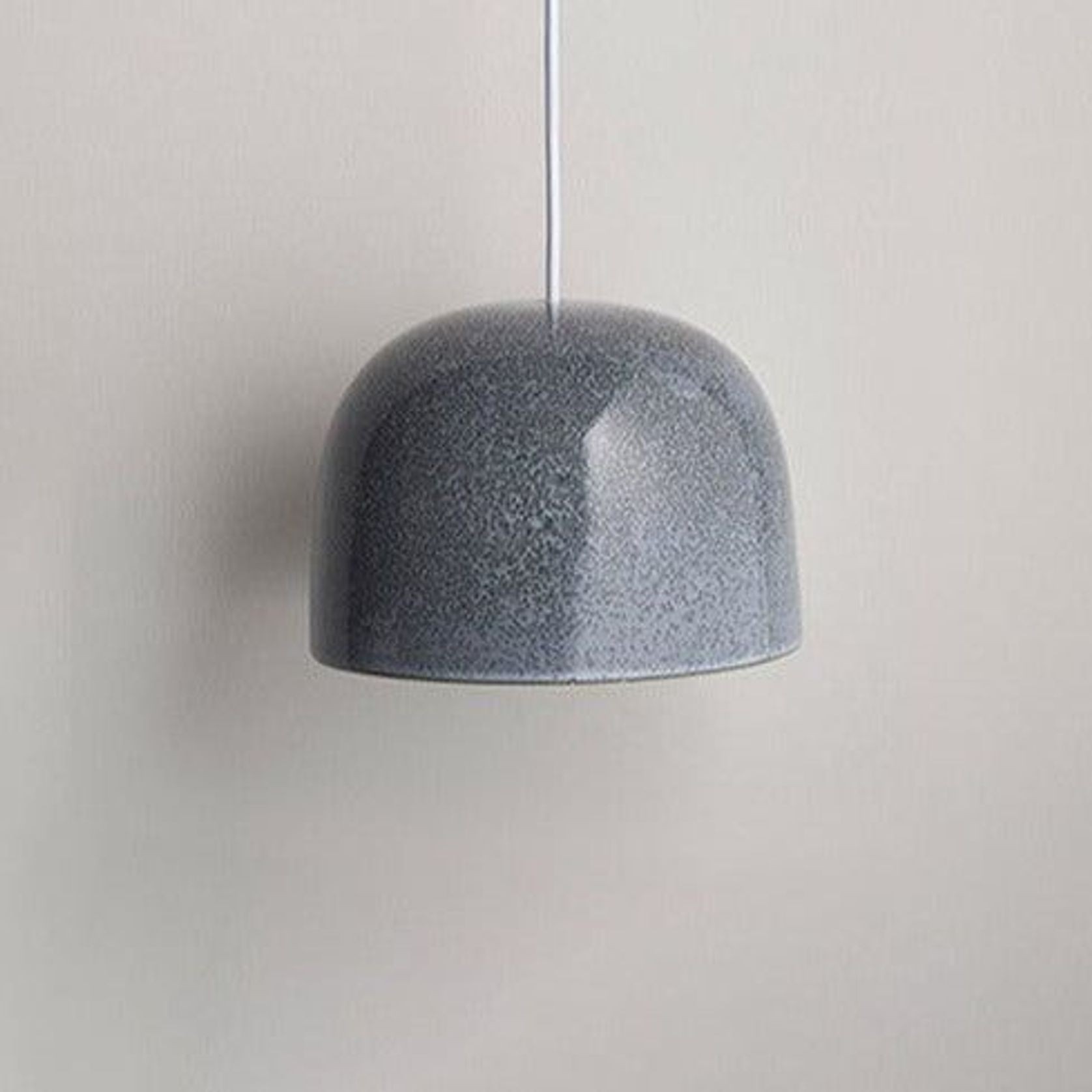 Ceramic Pendant Bell Light Small gallery detail image