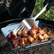 Stainless Steel Grill Basket Large gallery detail image