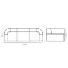 Stretch 4 Seater Sofa gallery detail image