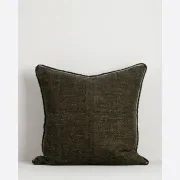 Baya Sutton Cushion - Olive gallery detail image