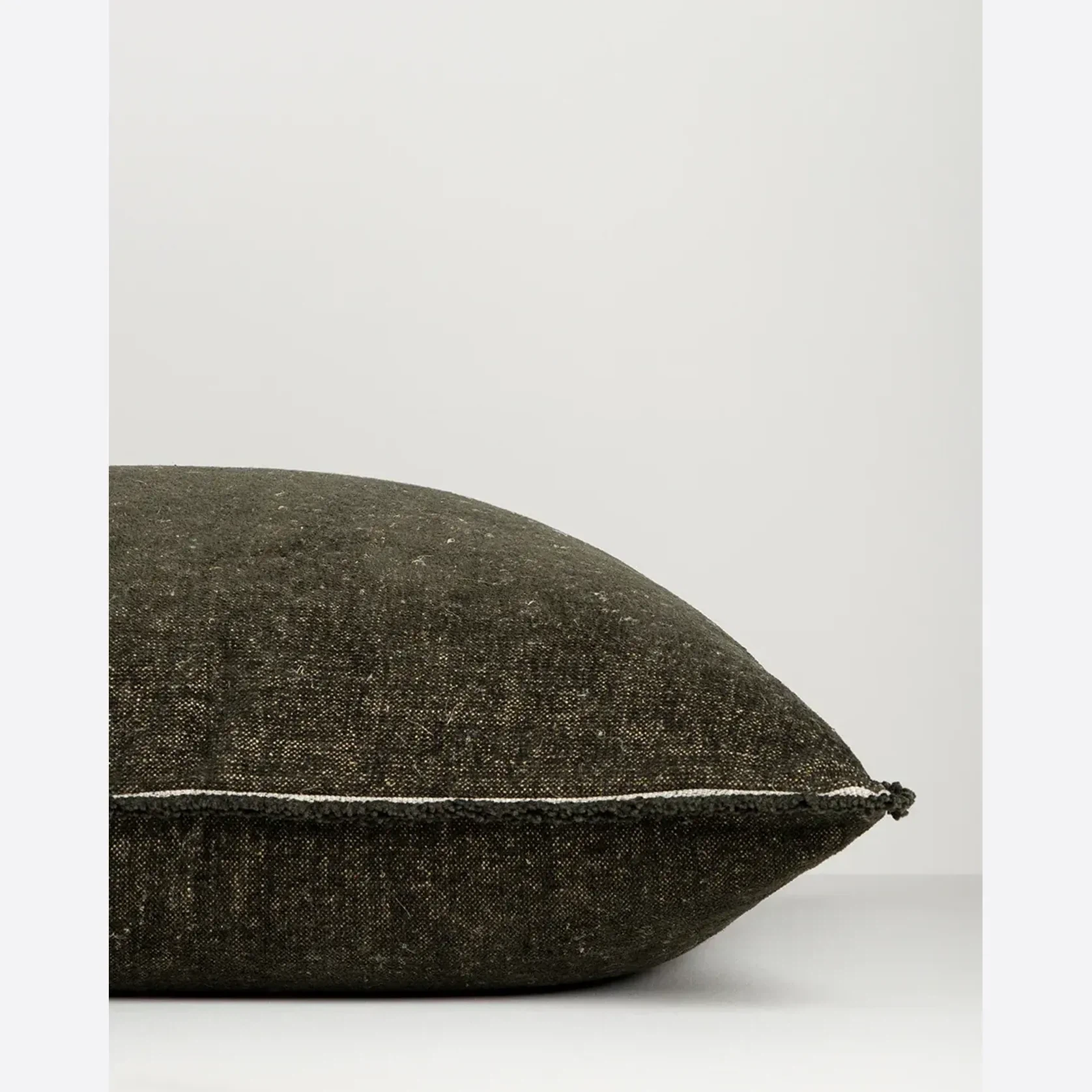 Baya Sutton Cushion - Olive gallery detail image
