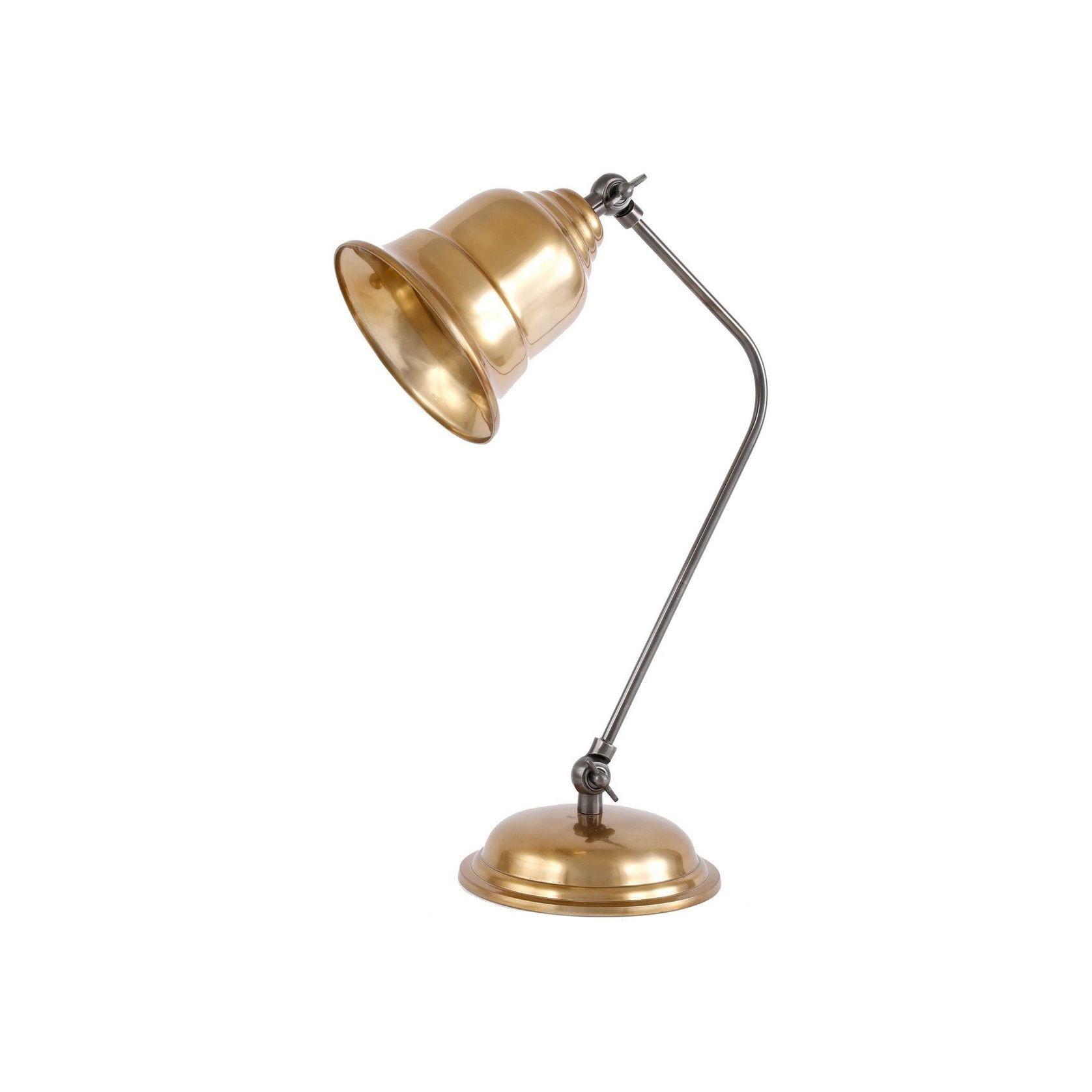 Table Lamp Brass Grey Finish gallery detail image