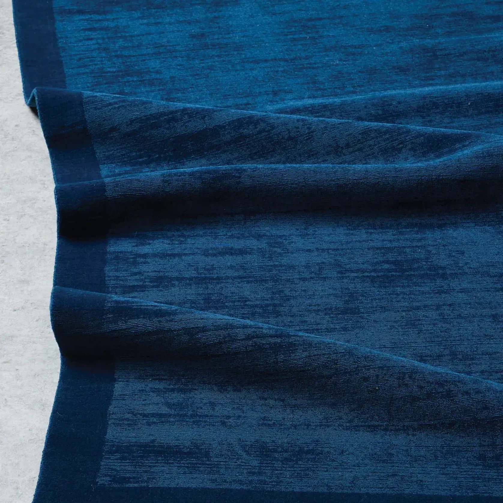 Tribe Home Tait Rug - Electric Navy | 100% NZ Wool gallery detail image