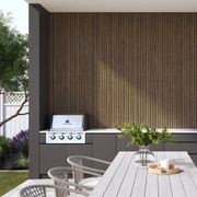 WPC Paneling Slat Exterior | Teak gallery detail image