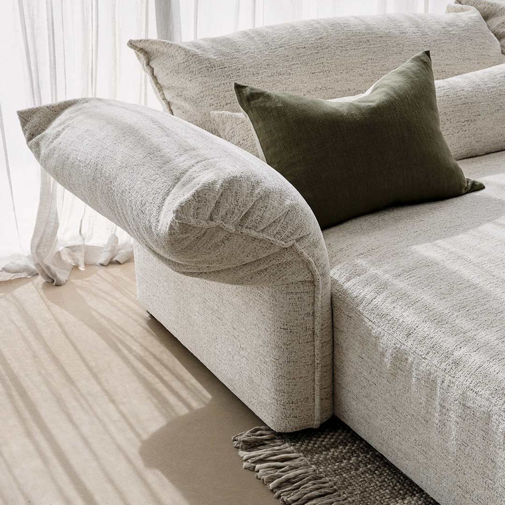 Teddy Sofa | Almond gallery detail image