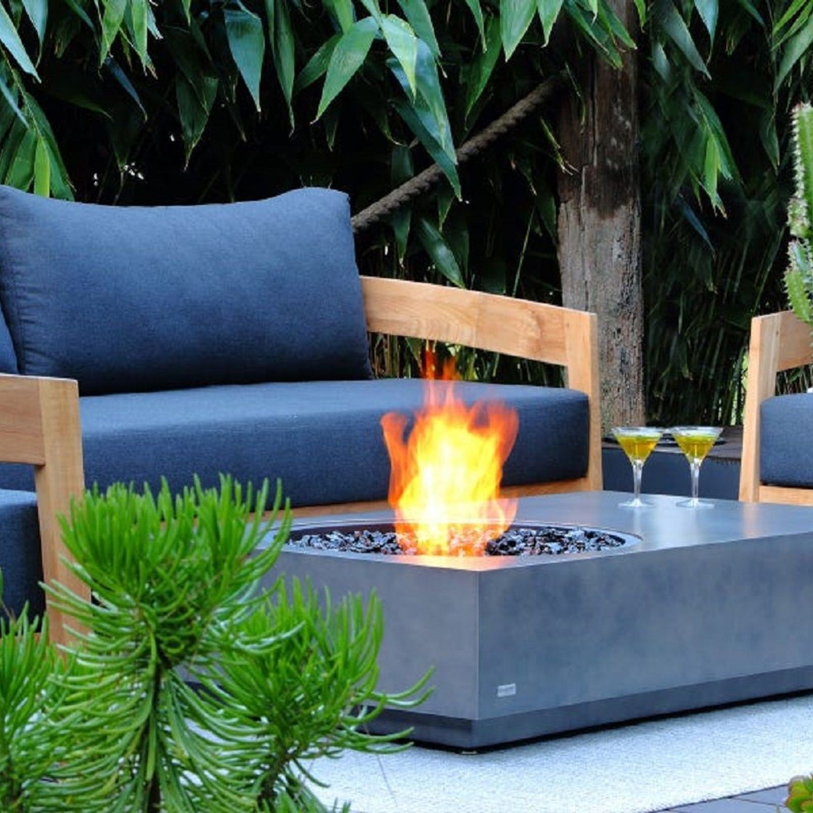 Ecosmart Ethanol Tequila 50 Fire Table | Graphite gallery detail image