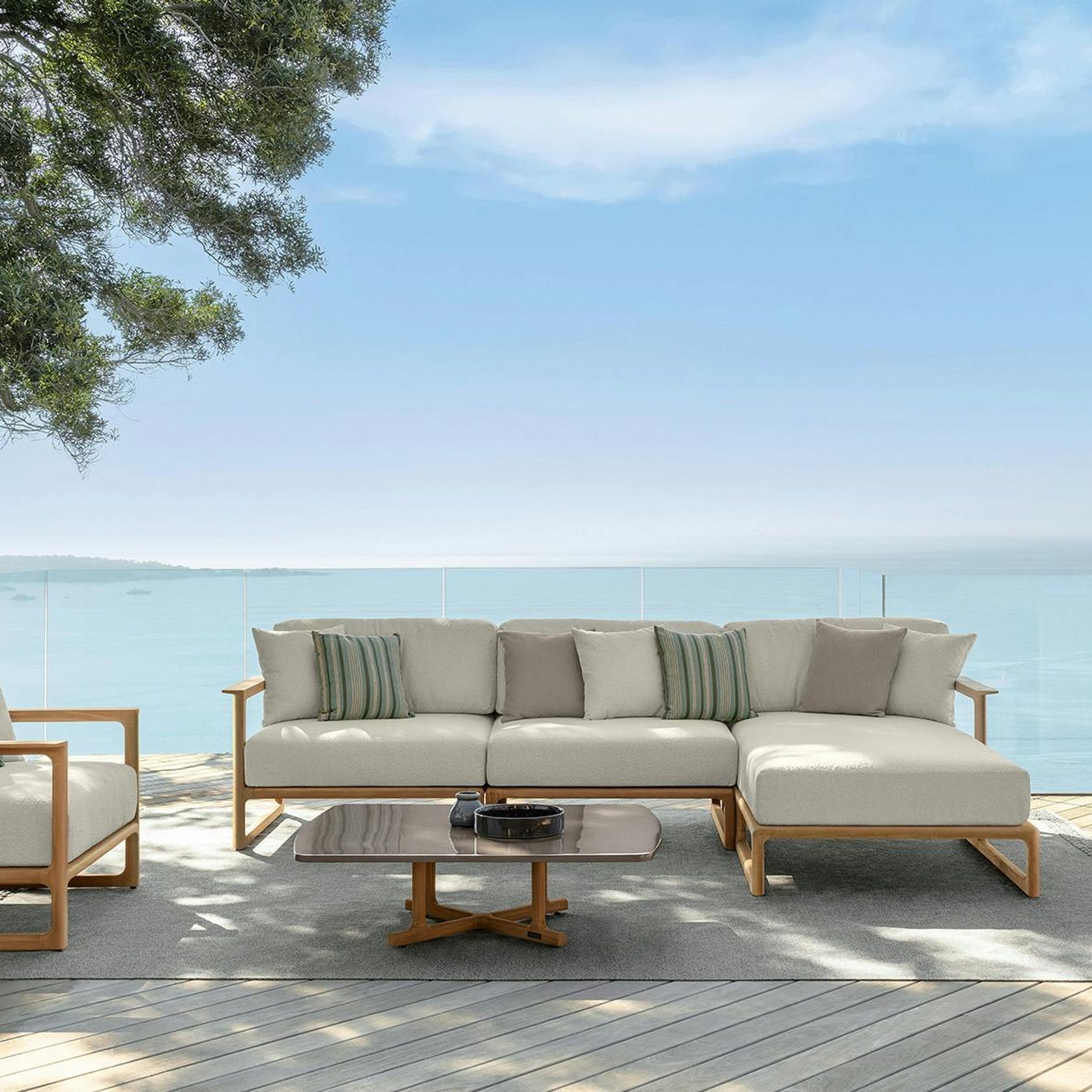 Thea Outdoor Modular Sofa gallery detail image