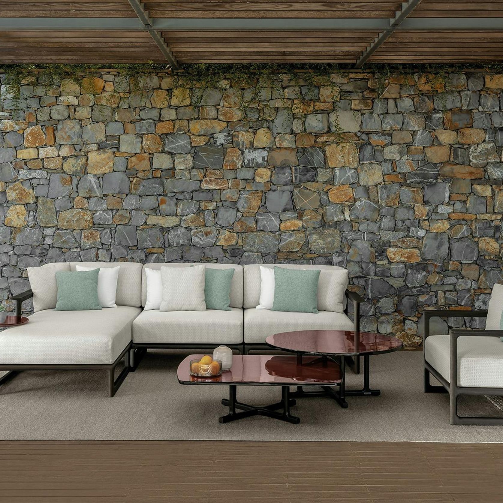 Thea Outdoor Modular Sofa gallery detail image