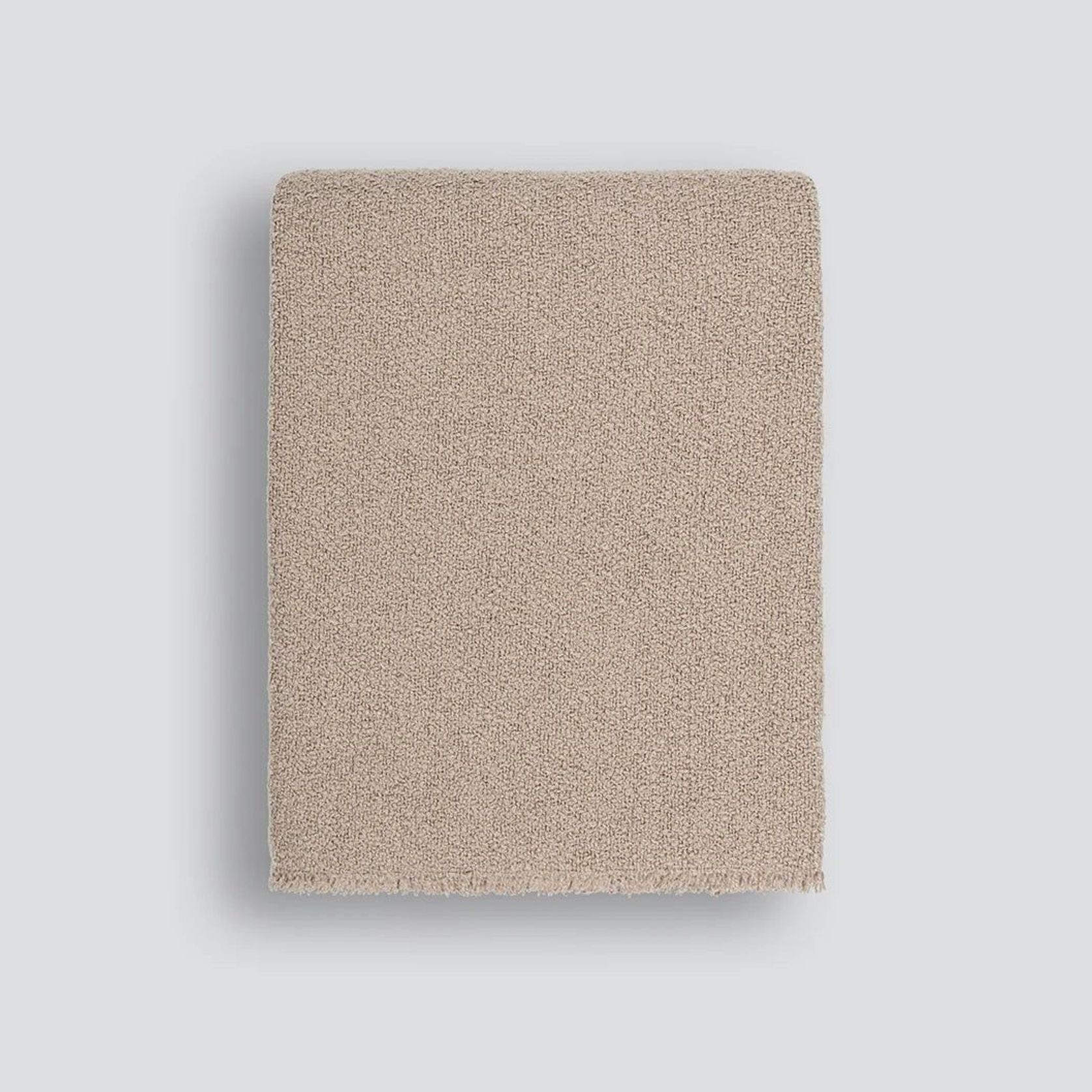 Baya Cromwell Throw - Taupe | Cotton Blend gallery detail image