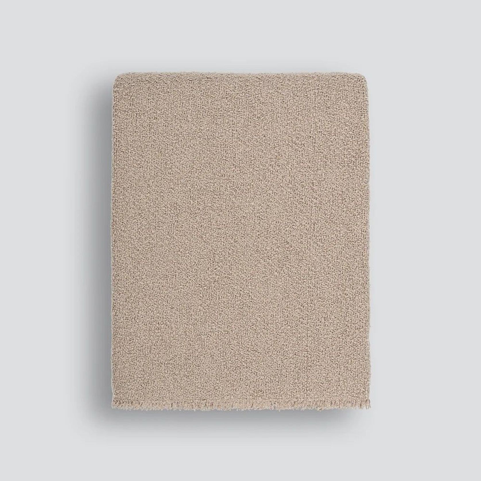 Baya Cromwell Throw - Taupe | Cotton Blend gallery detail image