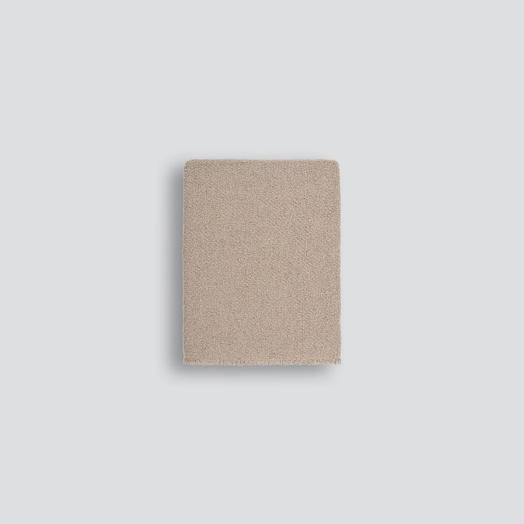 Baya Cromwell Throw - Taupe | Cotton Blend gallery detail image