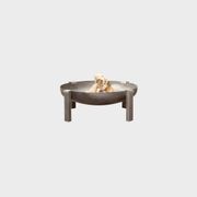 ALFRED RIESS Gunnuhver Steel Fire Pit - Large gallery detail image