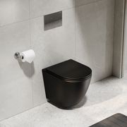 CODE Flow Typhoon Wall Hung Toilet Suite | Chrome Button gallery detail image