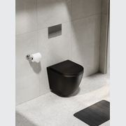 CODE Flow Typhoon Wall Hung Toilet Suite | Chrome Button gallery detail image