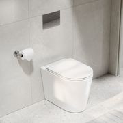 CODE Pure Typhoon Inwall Toilet Suite | Chrome Button gallery detail image