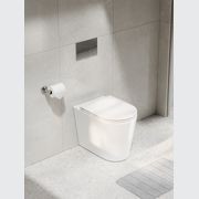 CODE Pure Typhoon Inwall Toilet Suite | Chrome Button gallery detail image