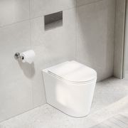CODE Pure Typhoon Inwall Toilet Suite | Chrome Button gallery detail image