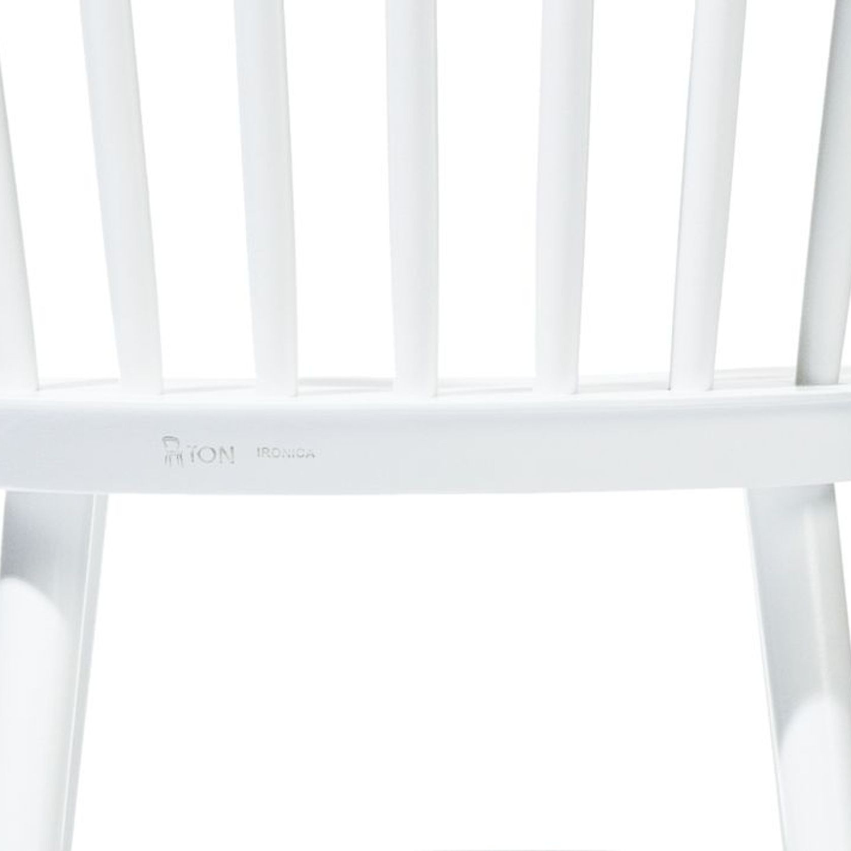Ironica Dining Chair - White - by TON gallery detail image